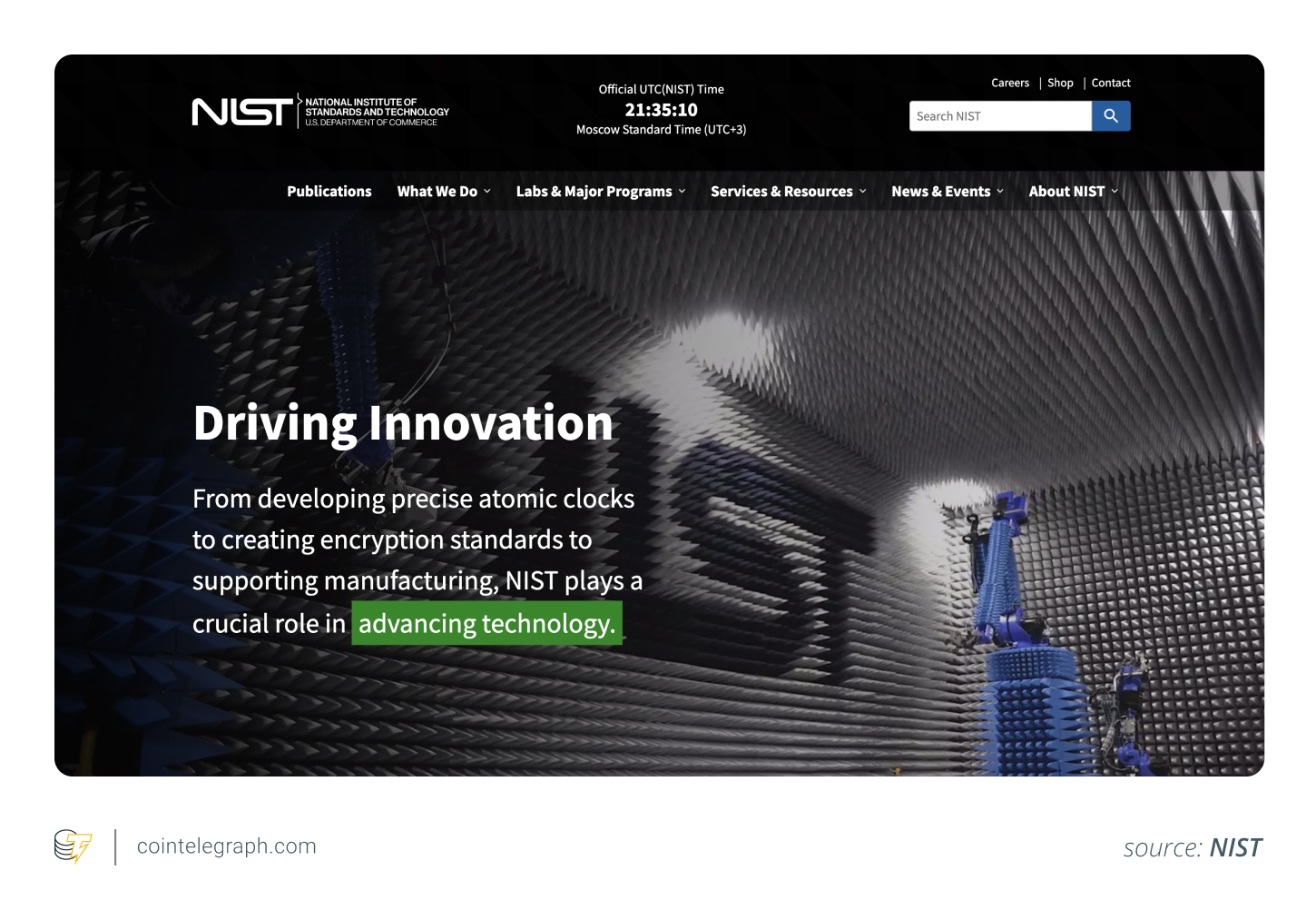 NIST is pushing encryption technology forward NIST is pushing encryption technology forward