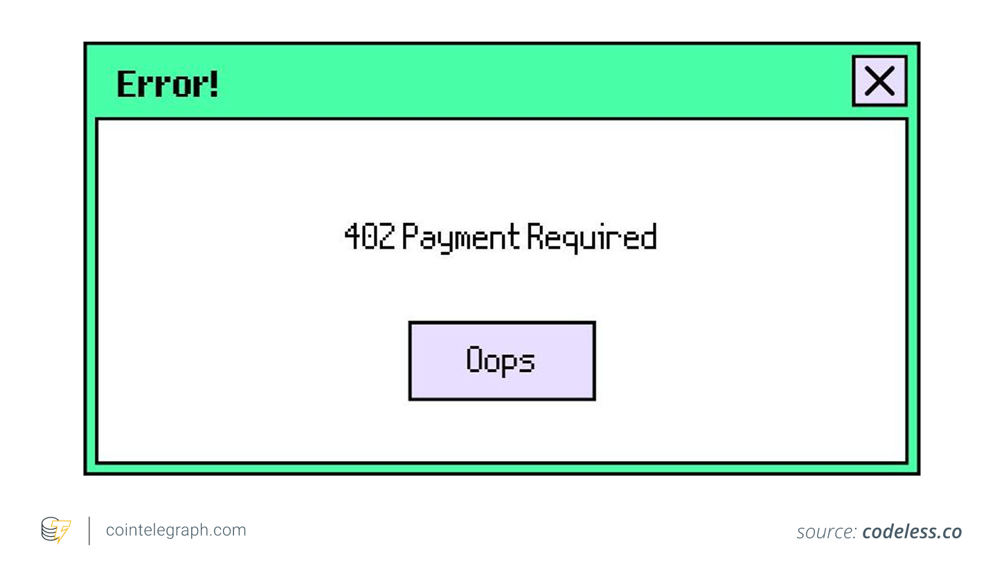 HTTP 402- payment required error